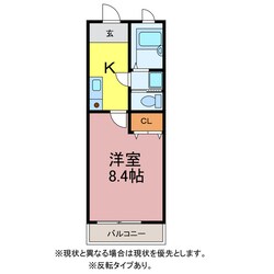 ピースフルの物件間取画像